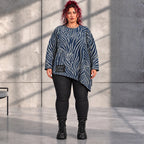 Funky Diva · Shirt · ZebraDiva · T999 · GeeyBlue