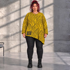 Funky Diva · Shirt · ZebraDiva · T999 · BlackYellow