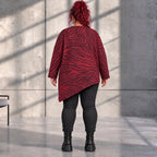 Funky Diva · Shirt · ZebraDiva · T999 · WineBlack