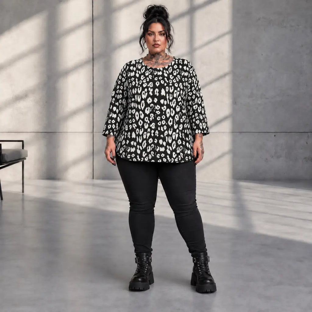 Funky Diva · Shirt · CoolDiva · C442 · BlackWhite