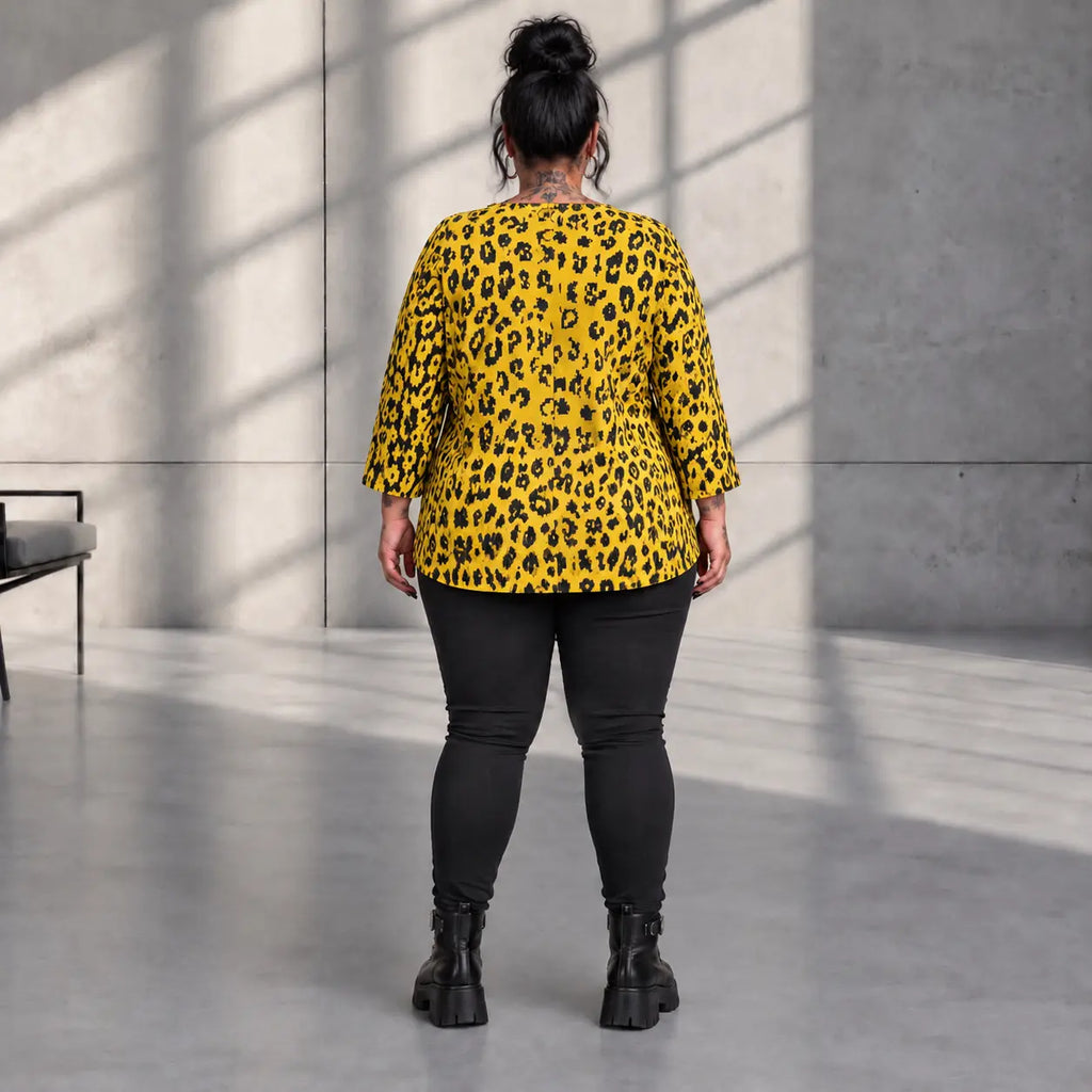 Funky Diva · Shirt · CoolDiva · C442 · YellowBlack