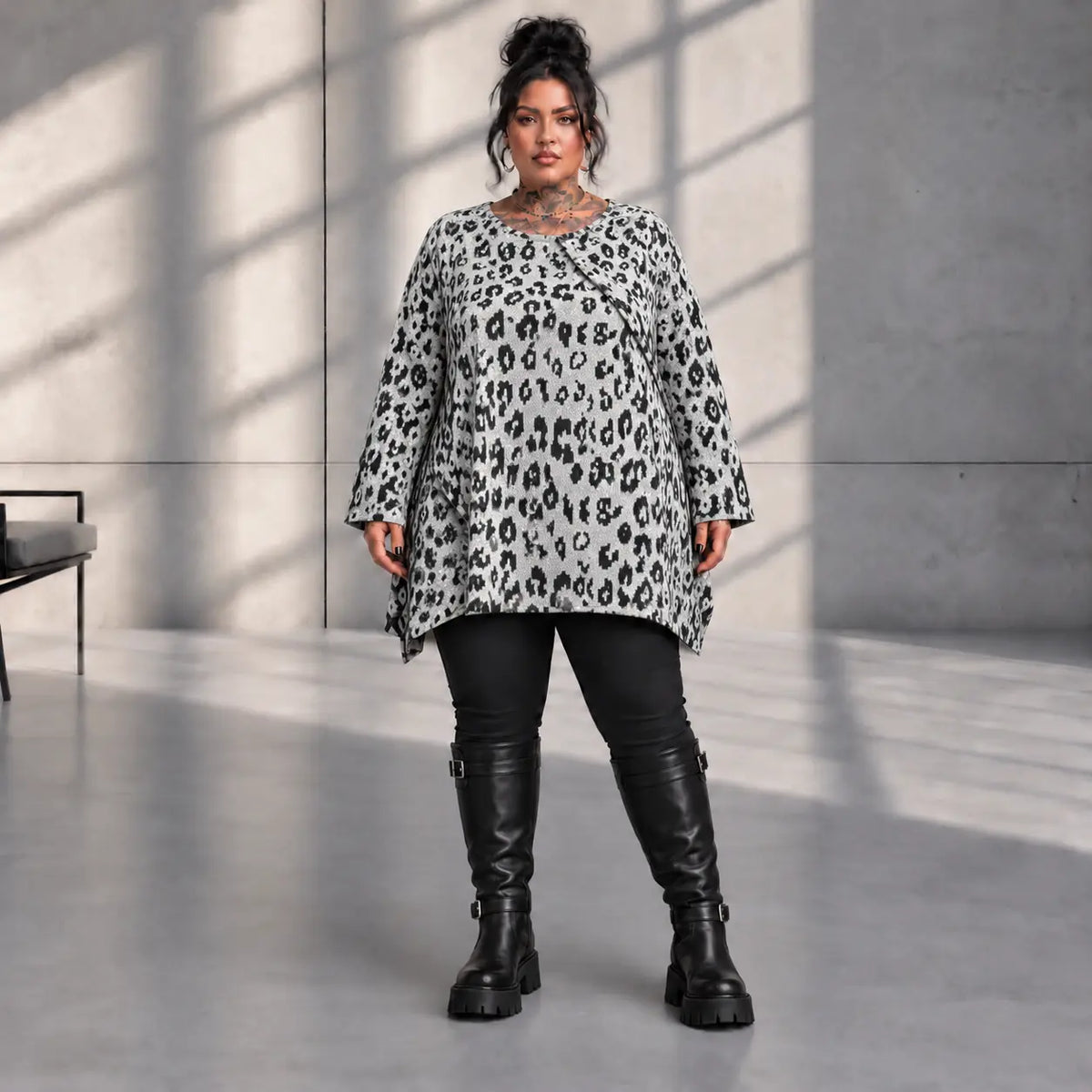 Funky Diva · Shirt · CoolDiva · C228 · SilverBlack