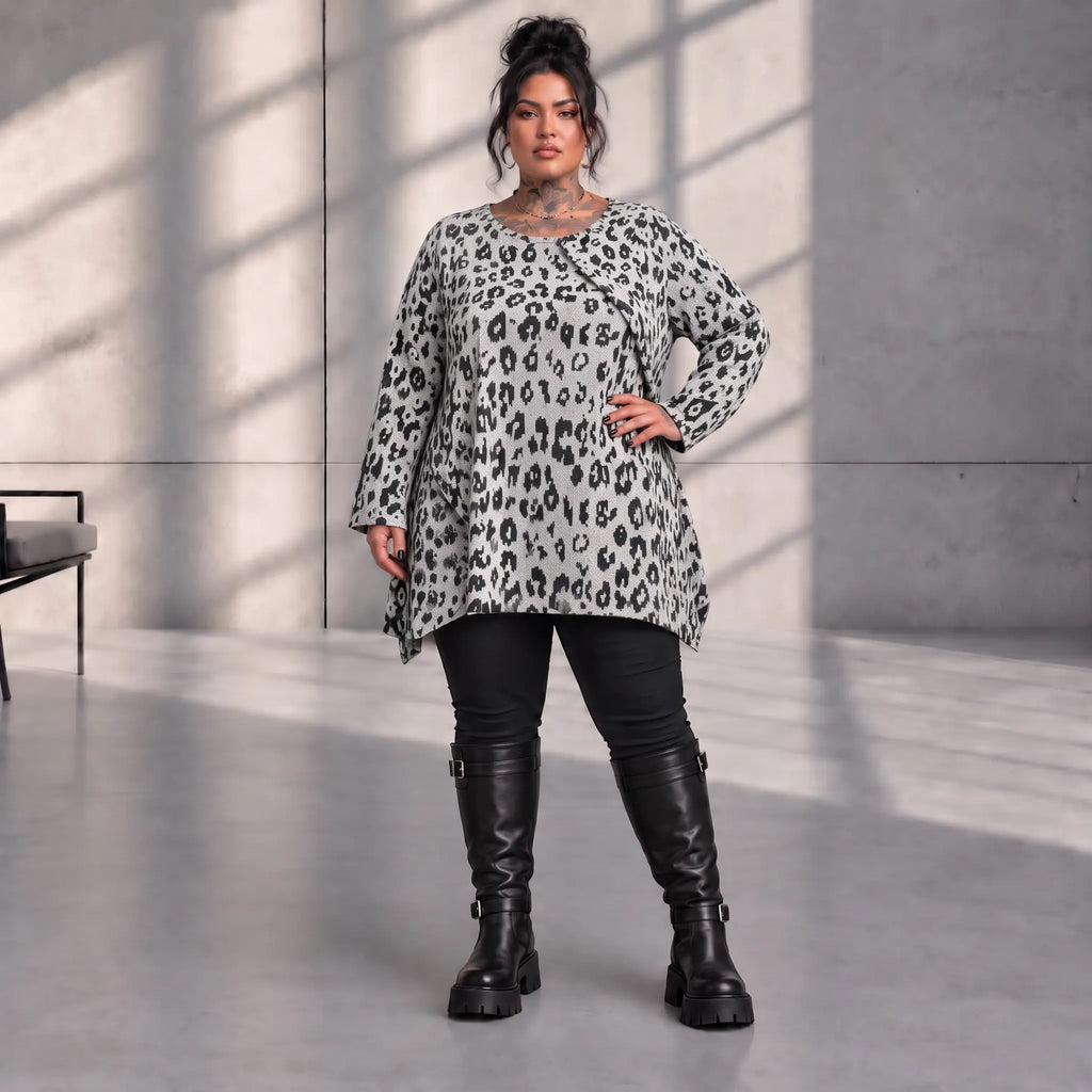 Funky Diva · Shirt · CoolDiva · C228 · SilverBlack