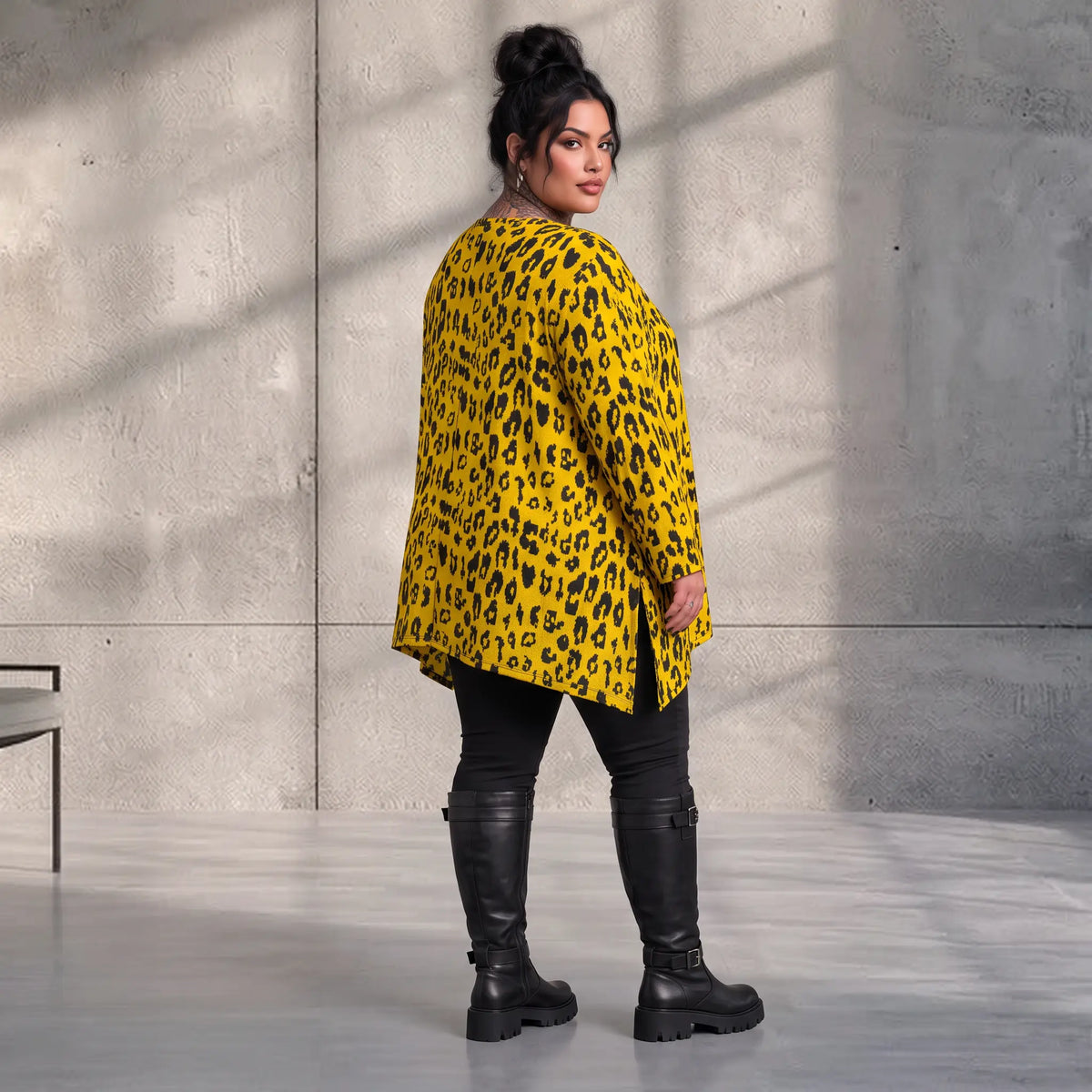Funky Diva · Shirt · CoolDiva · C228 · YellowBlack