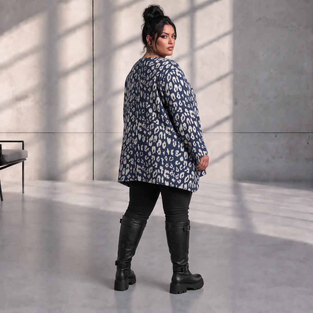 Funky Diva · Shirt · CoolDiva · C228 · GreyBlue
