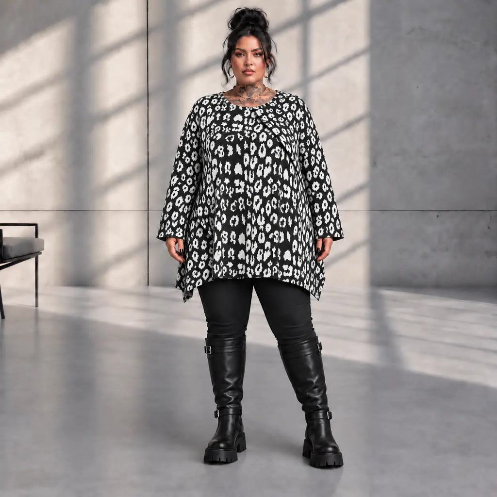 Funky Diva · Shirt · CoolDiva · C228 · BlackWhite