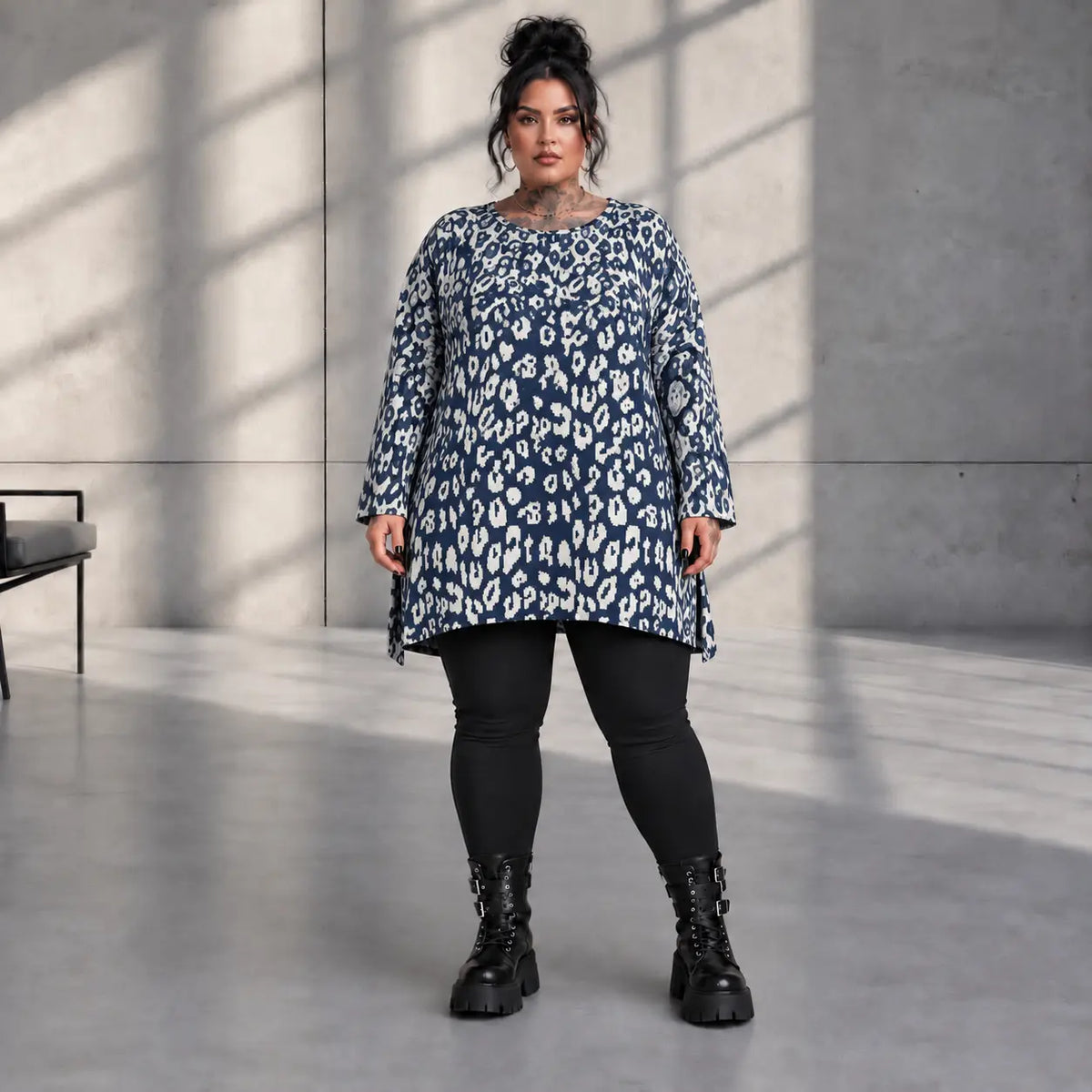 Funky Diva · Shirt · CoolDiva · C996 · GreyBlue