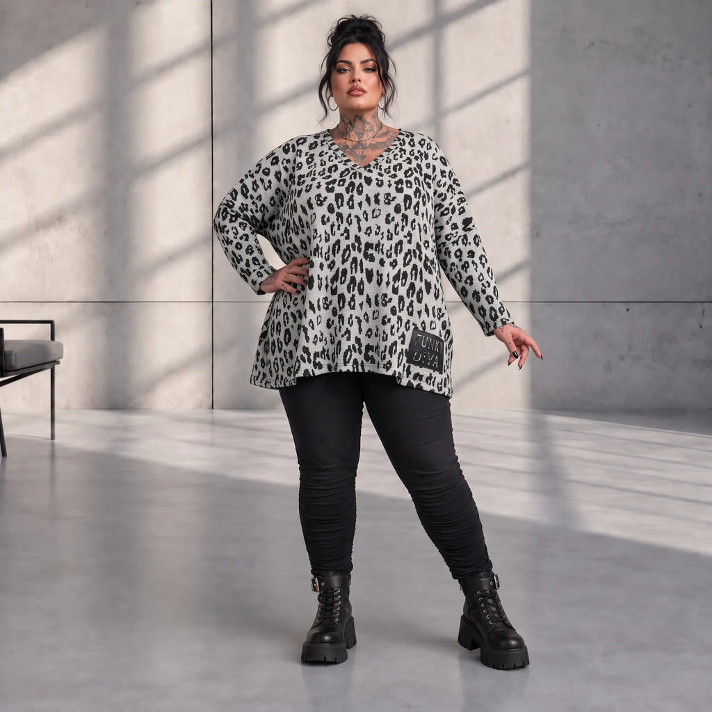 Funky Diva · Shirt · CoolDiva · C267 · SilverBlack