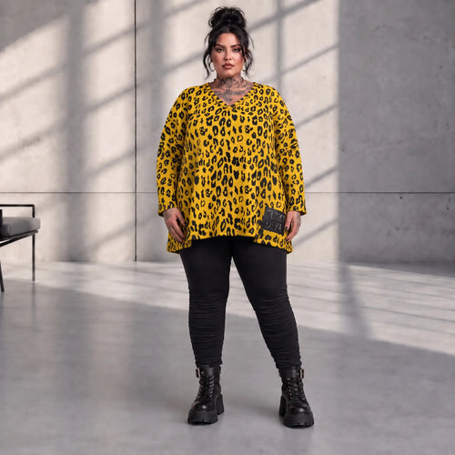 Funky Diva · Shirt · CoolDiva · C267 · YellowBlack
