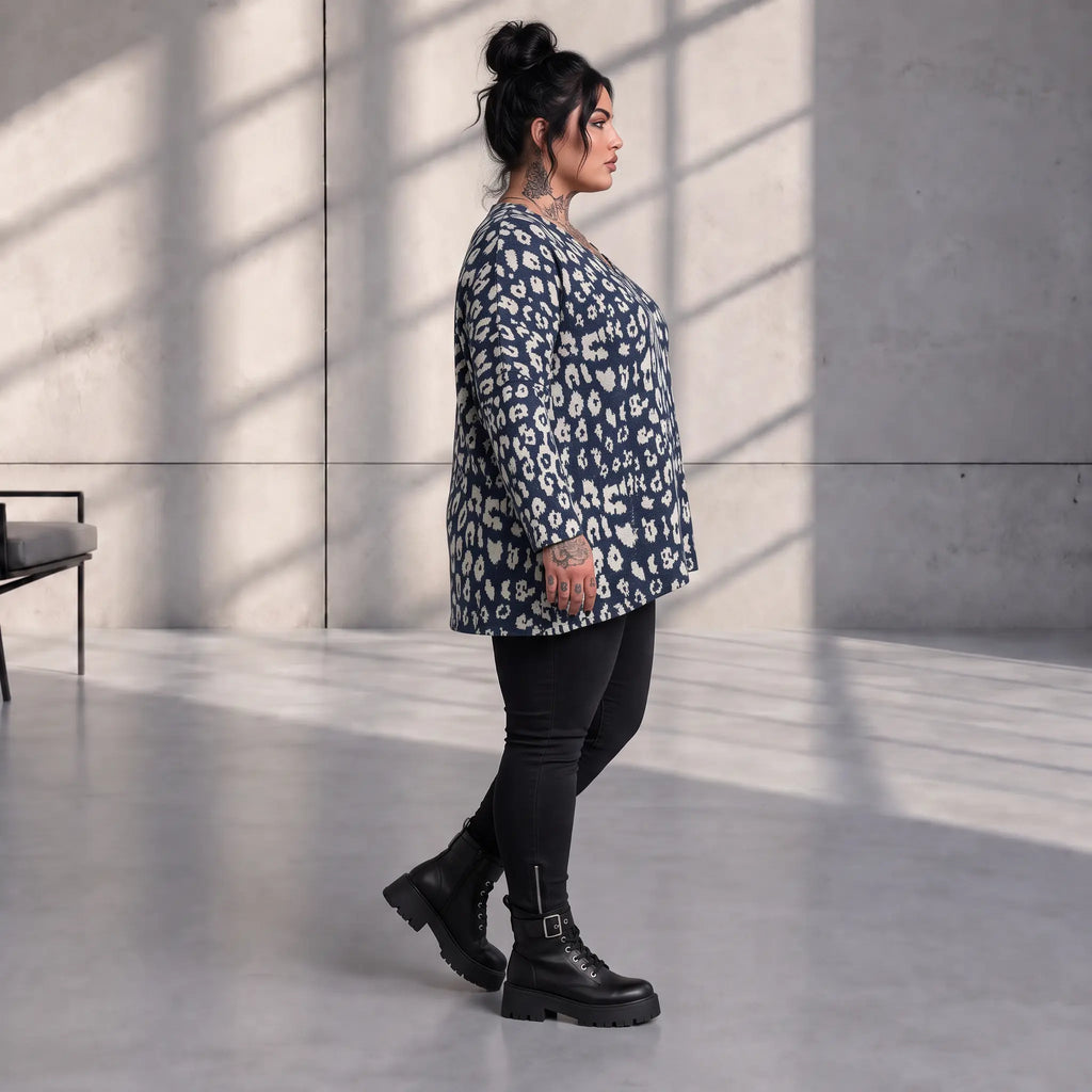 Funky Diva · Shirt · CoolDiva · C267 · GreyBlue