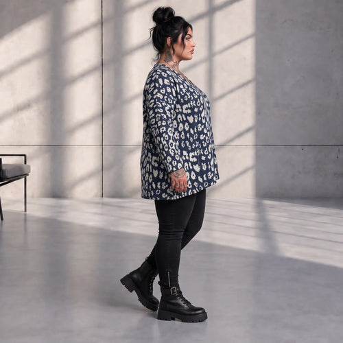 Funky Diva · Shirt · CoolDiva · C267 · GreyBlue