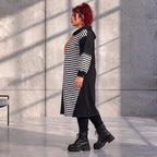 Funky Diva · Kleid · StripeDiva · KD573 · OrangeStripe