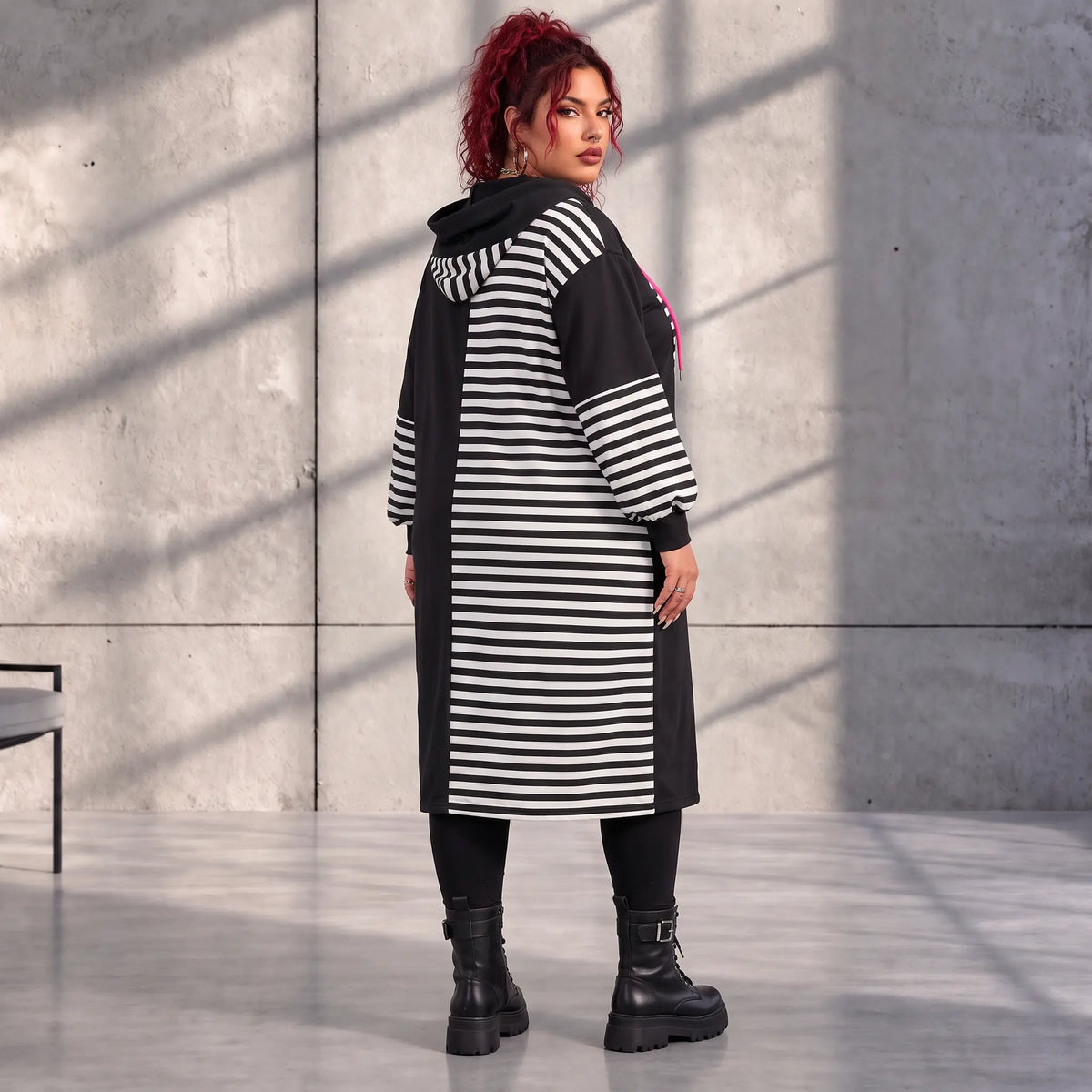 Funky Diva · Kleid · StripeDiva · KD573 · FuchsiaStripe