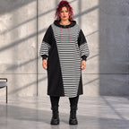 Funky Diva · Kleid · StripeDiva · KD573 · FuchsiaStripe