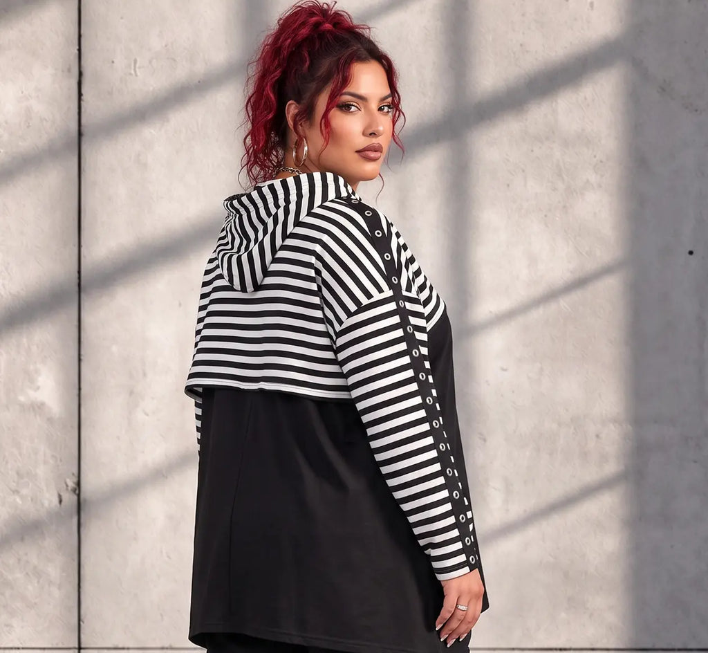 Funky Diva · Überwurf · StripeDiva · KD578 · FuchsiaStripe
