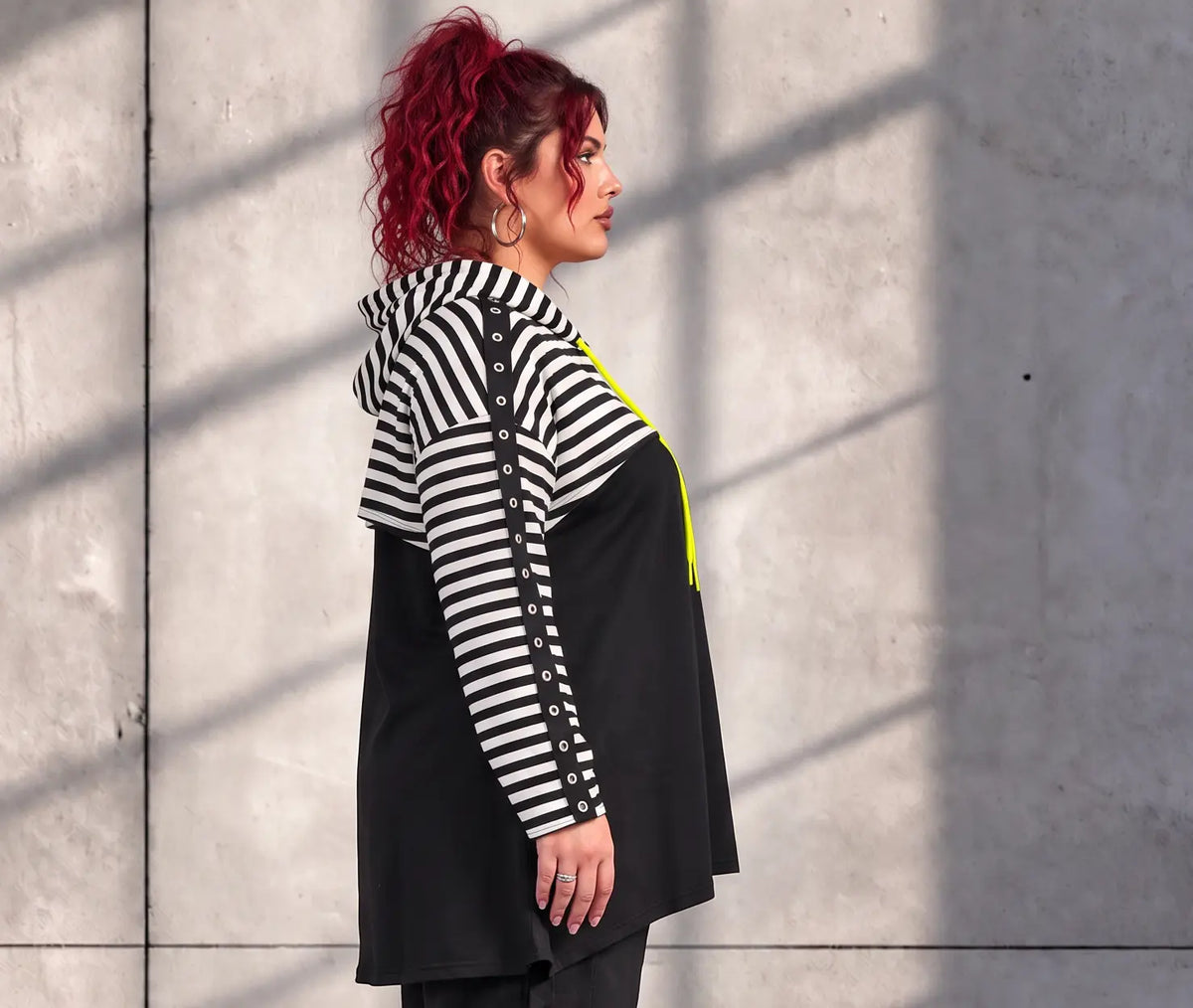 Funky Diva · Überwurf · StripeDiva · KD578 · YellowStripe