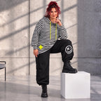 Funky Diva · Hoody · StripeDiva · KD569 · YellowStripe