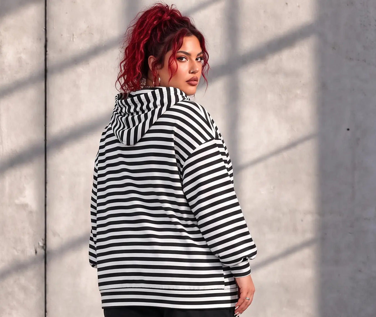 Funky Diva · Hoody · StripeDiva · KD569 · YellowStripe