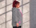 Funky Diva · Hoody · StripeDiva · KD569 · FuchsiaStripe