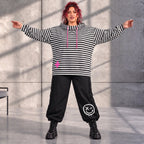 Funky Diva · Hoody · StripeDiva · KD569 · FuchsiaStripe