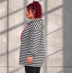 Funky Diva · Hoody · StripeDiva · KD545T · FuchsiaStripe