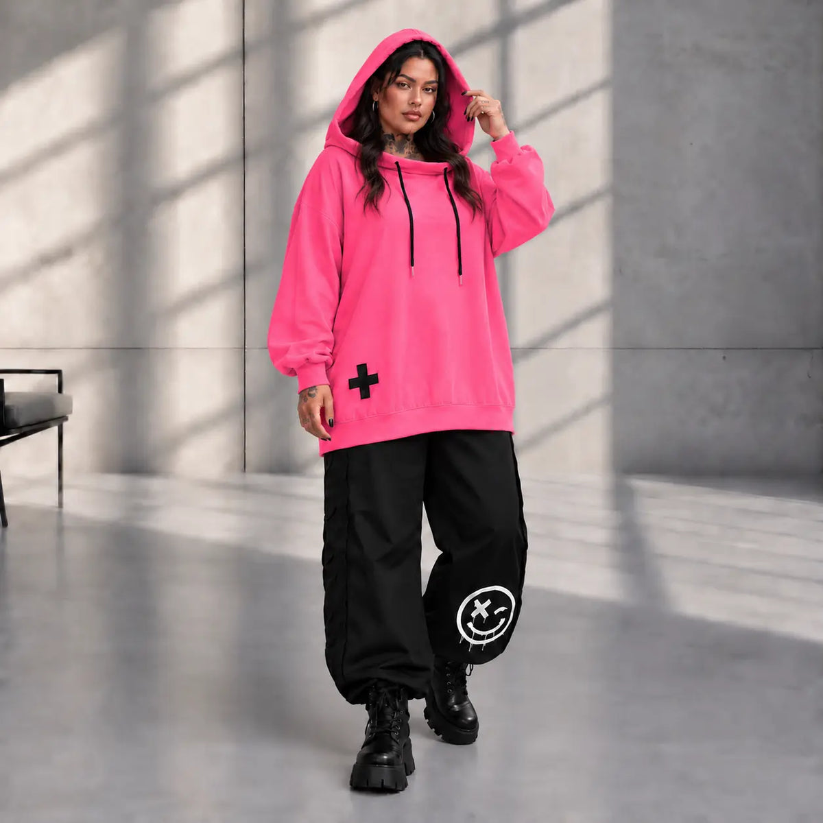 Funky Diva · Hoody · EasyDiva · KD569 · Fuchsia