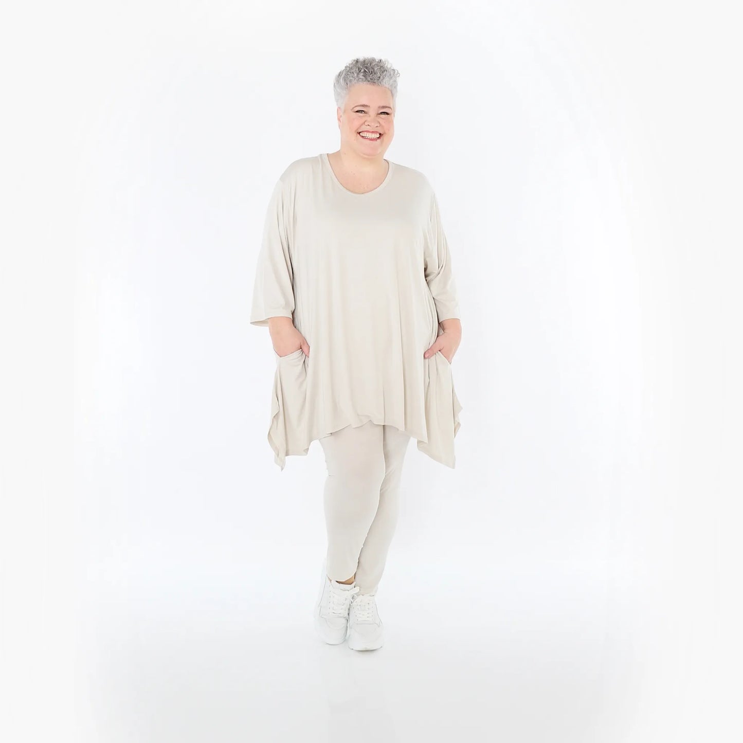 AKH Fashion 1019 Shirt, Beige