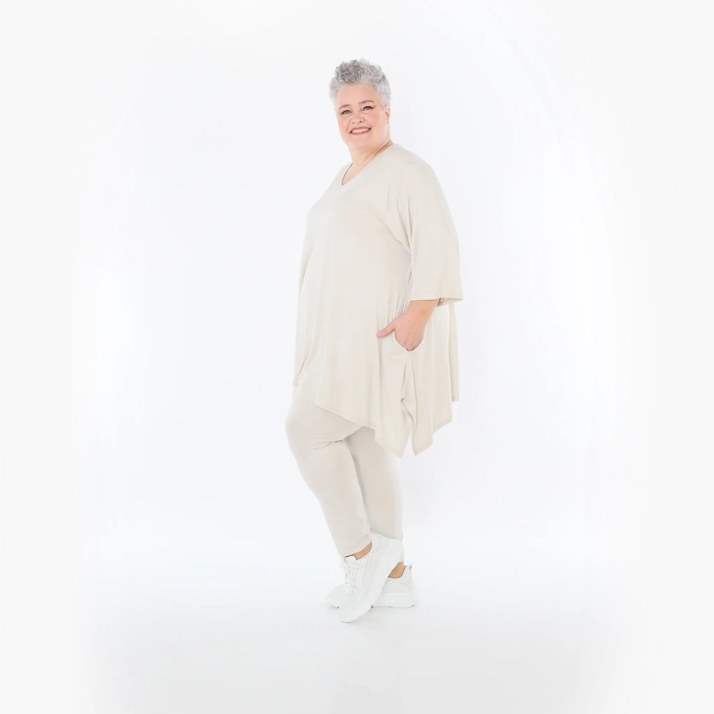 AKH Fashion 1019 Shirt, Beige