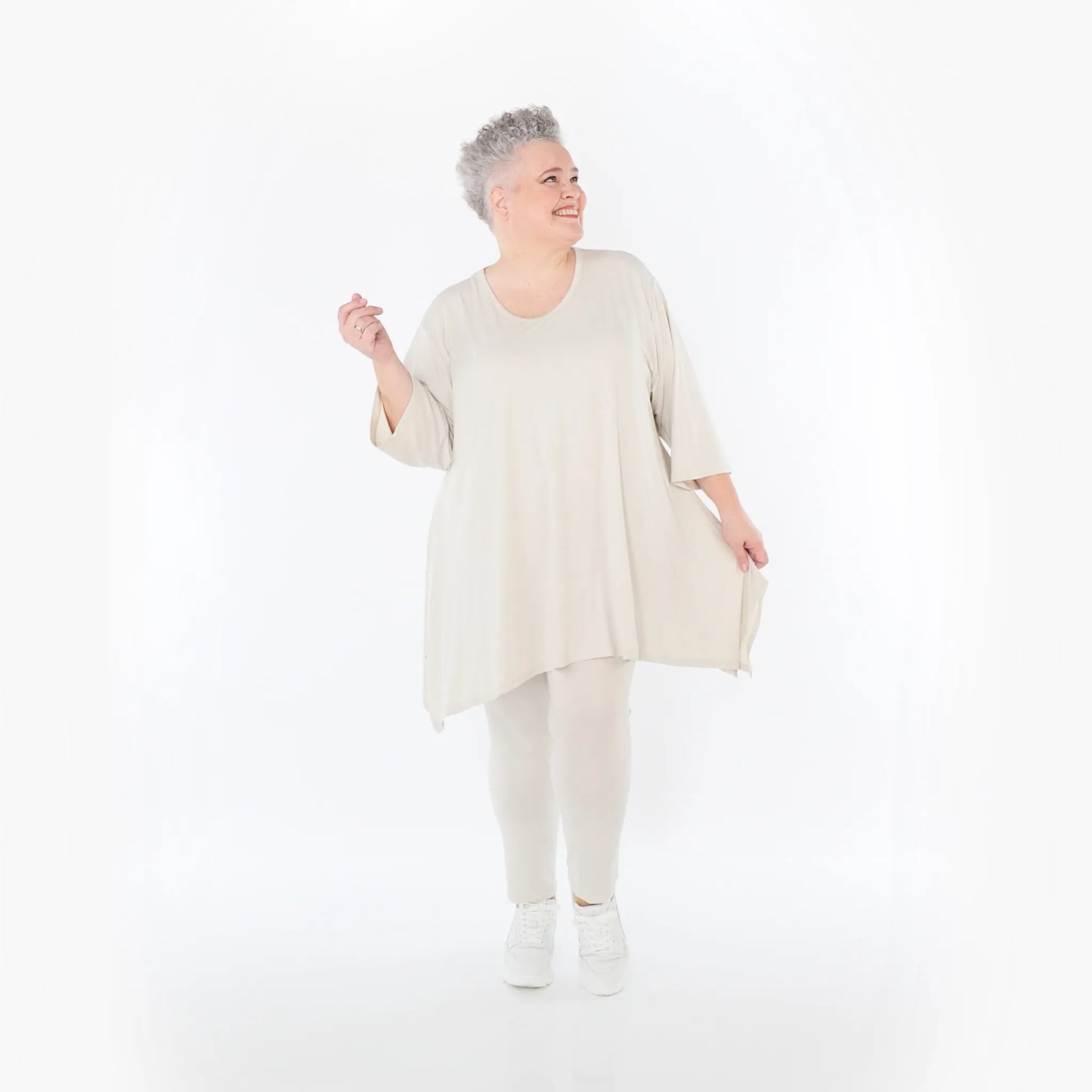 AKH Fashion 1019 Shirt, Beige