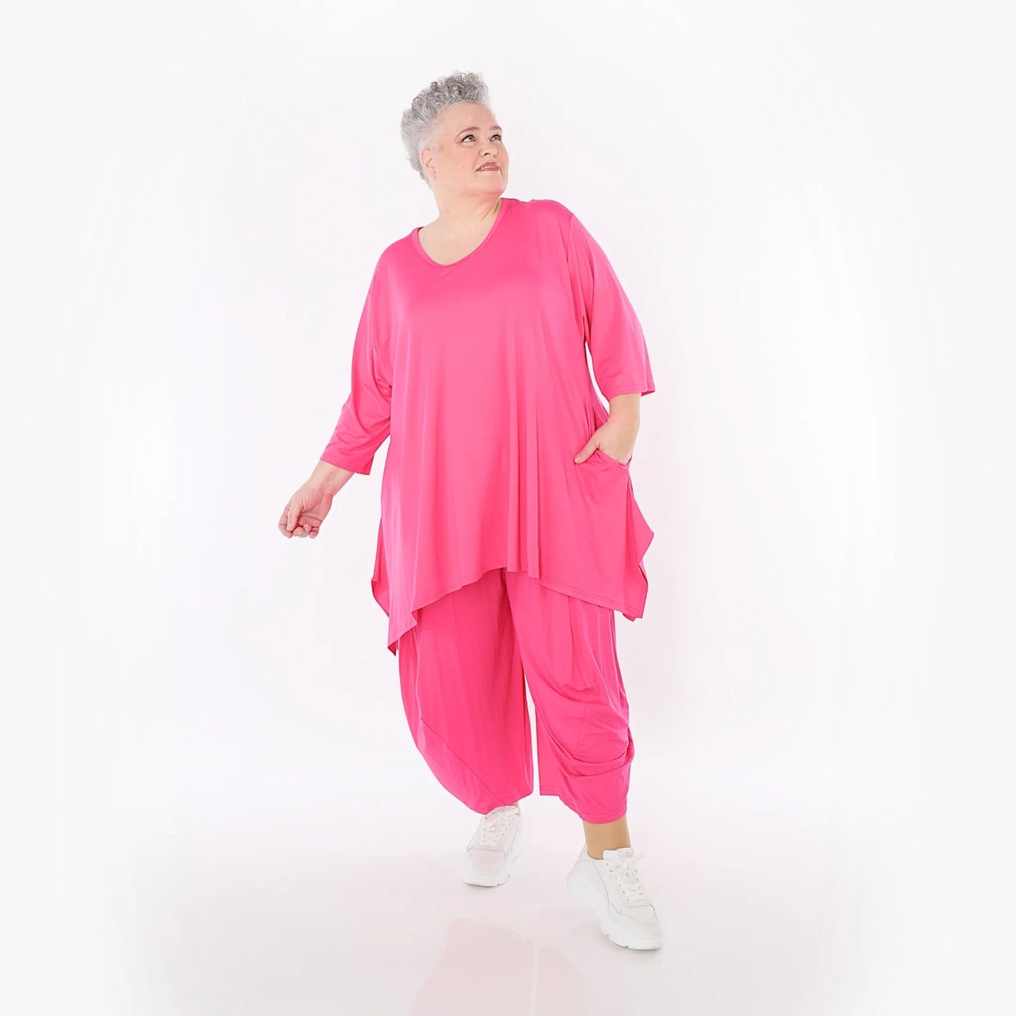 AKH Fashion 1019 Shirt, Fuchsia