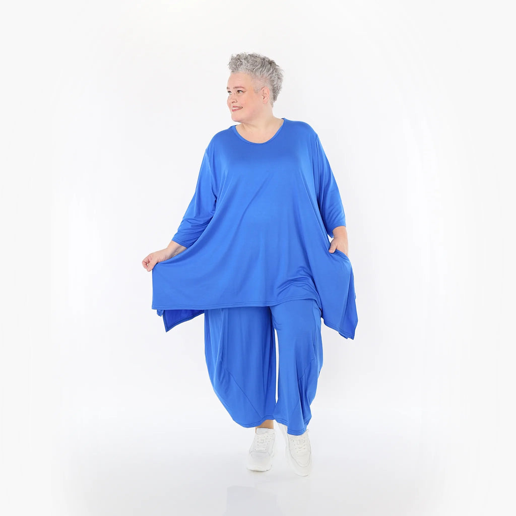 Chemise AKH Fashion 1019, bleu roi