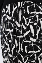 AKH Fashion 7183 Trousers, Black and White