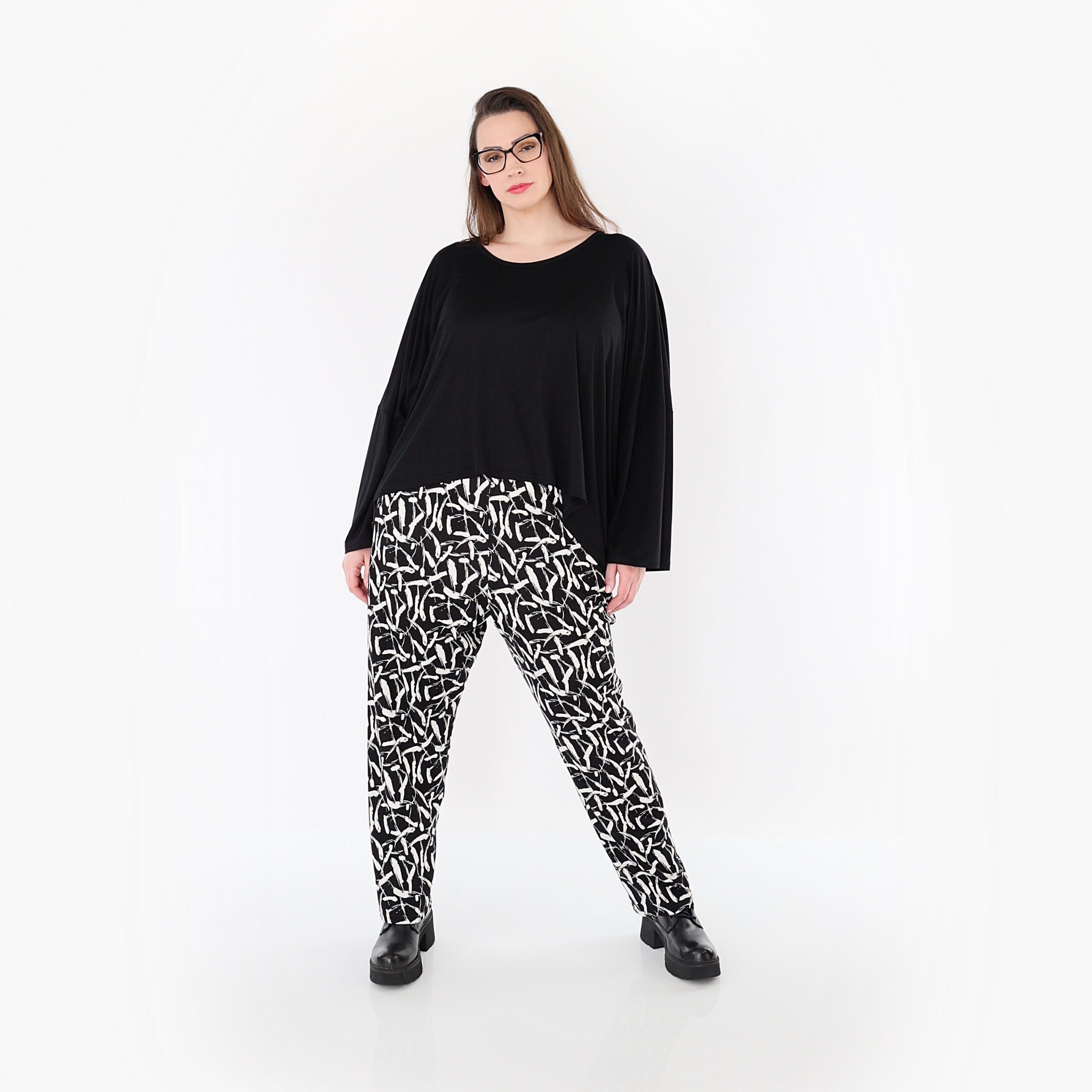 AKH Fashion Shirt 6048 Skye, Schwarz