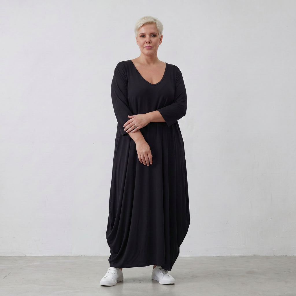 AKH Basics · Kleid · Skye · 1926A · Black
