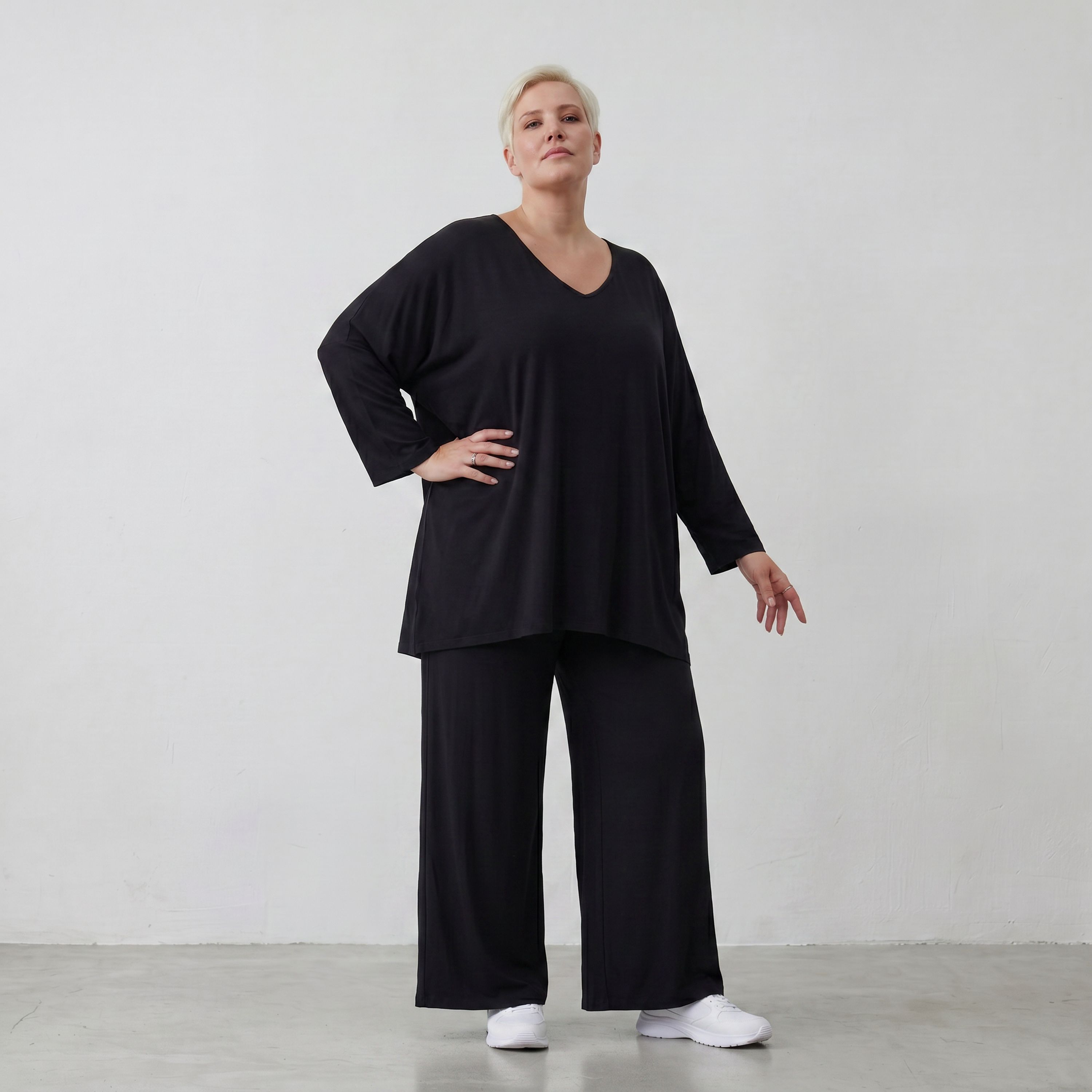 AKH Basics · Shirt · Skye · 6648 · Schwarz