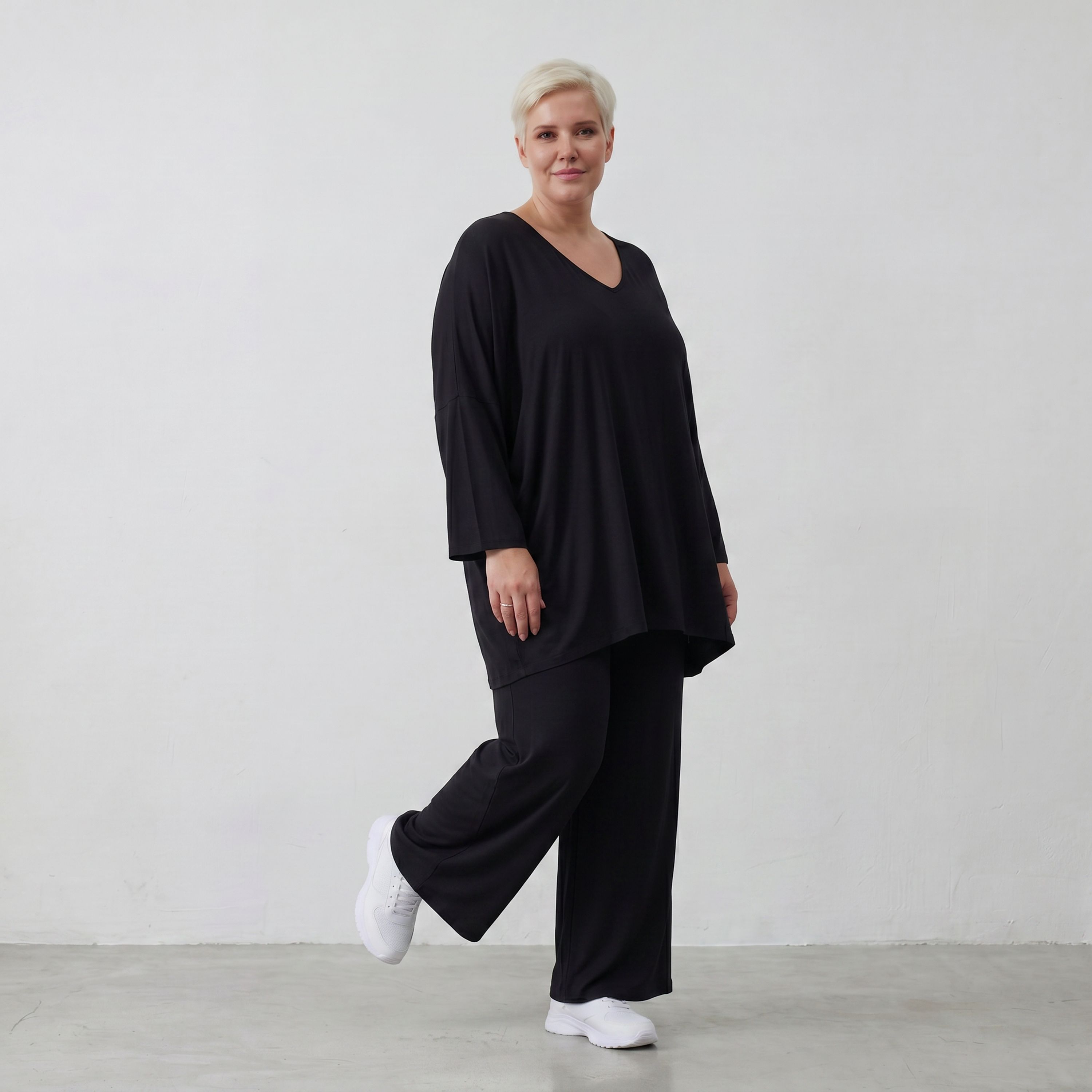 AKH Basics · Shirt · Skye · 6648 · Schwarz