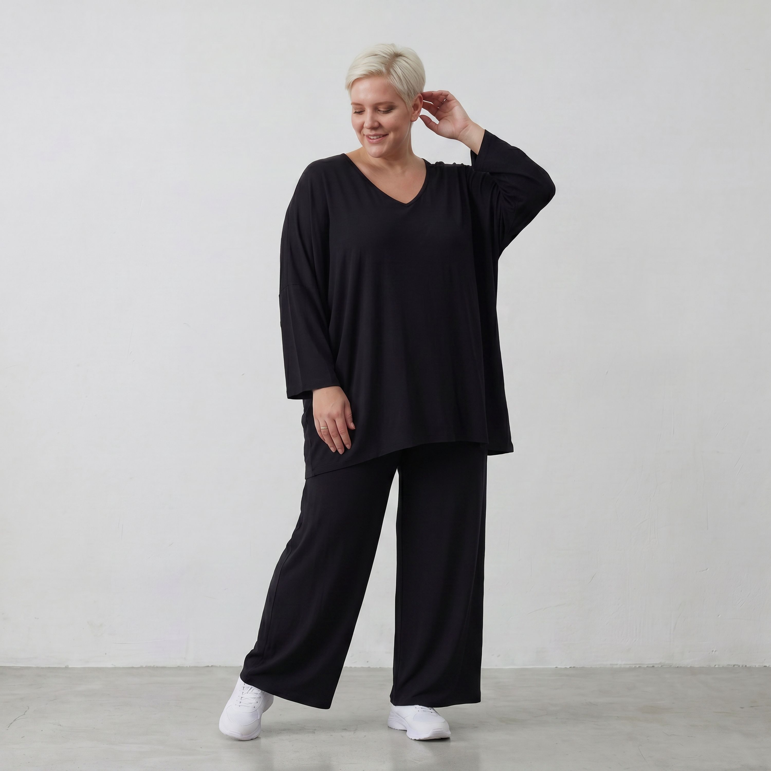 AKH Basics · Shirt · Skye · 6648 · Schwarz