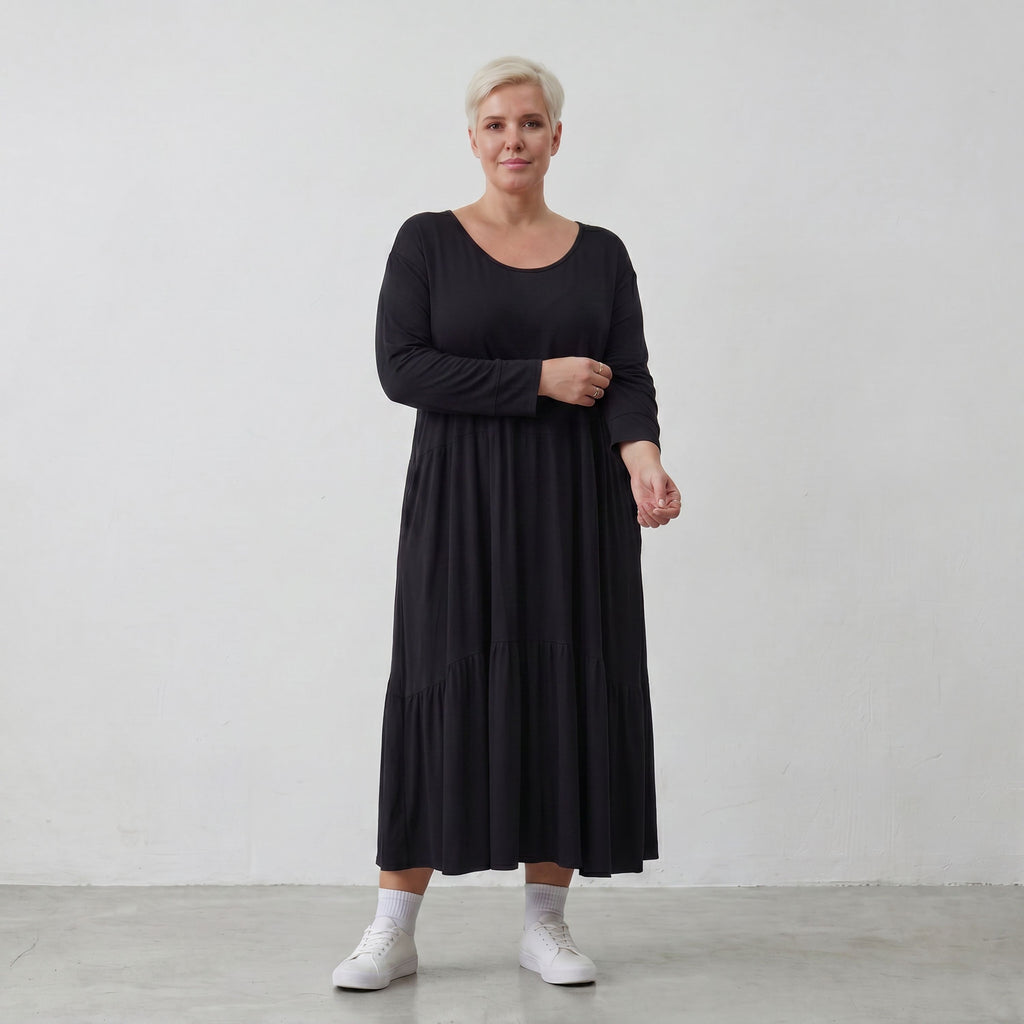AKH Basics · Jurk · Skye · 6712 · Zwart