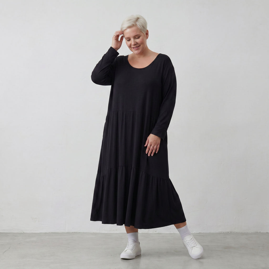 AKH Basics · Jurk · Skye · 6712 · Zwart