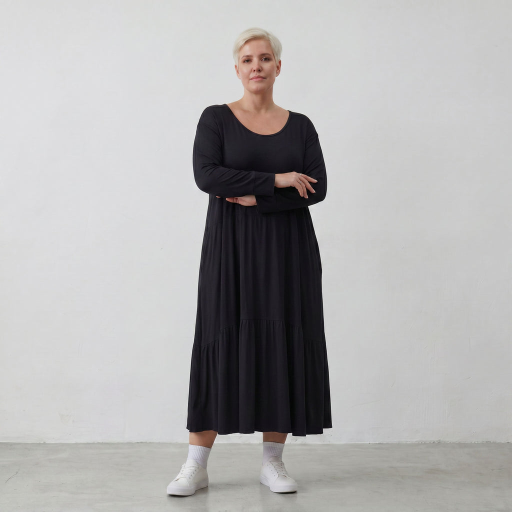 AKH Basics · Jurk · Skye · 6712 · Zwart