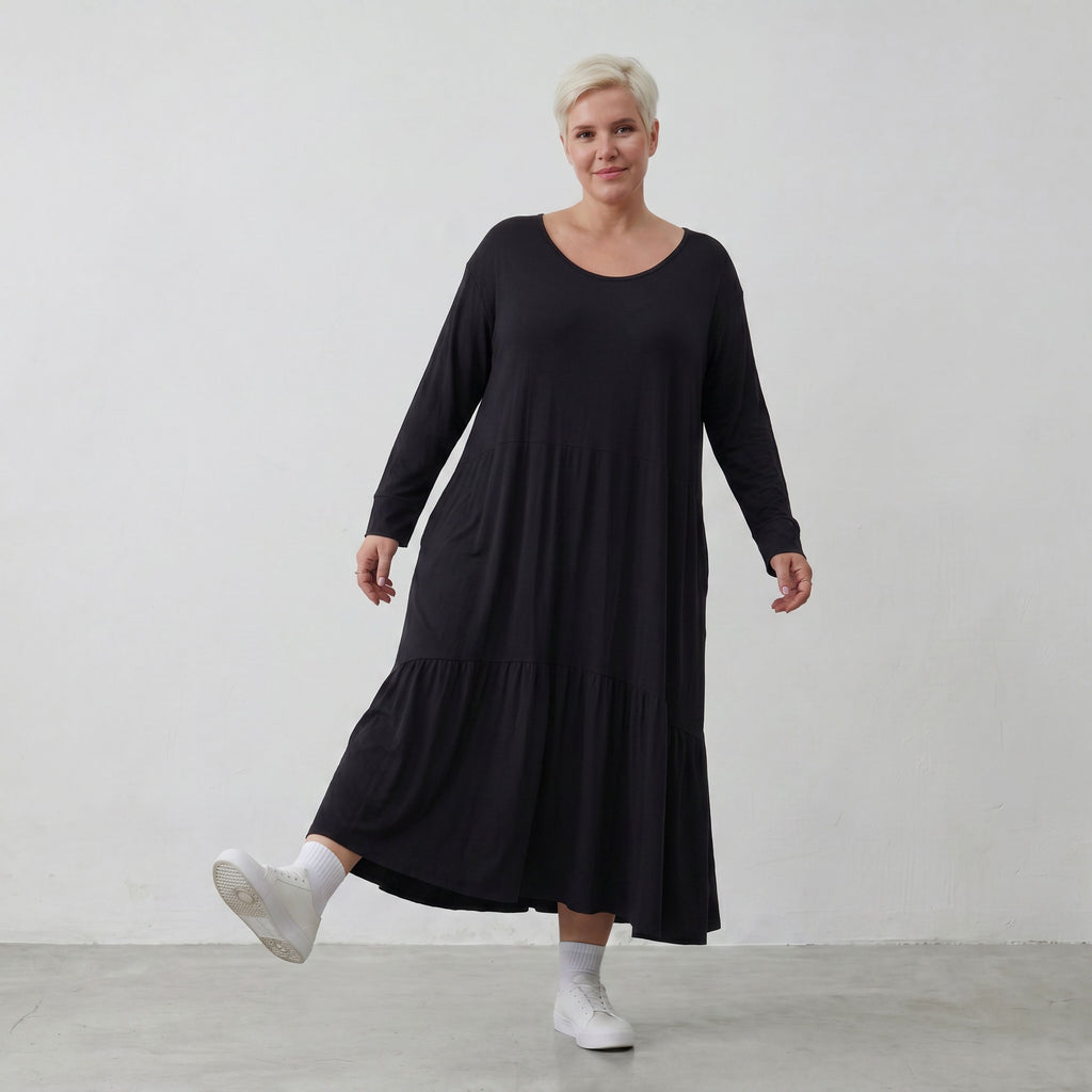 AKH Basics · Jurk · Skye · 6712 · Zwart