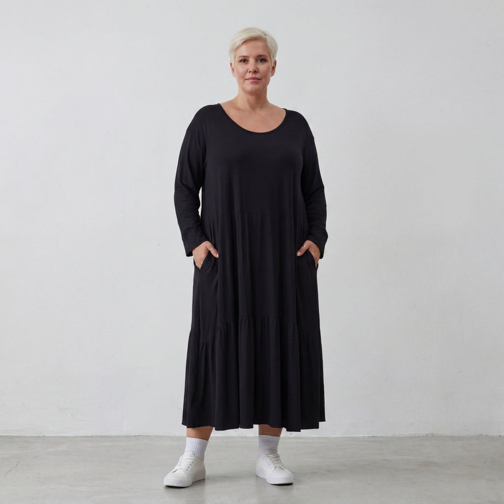 AKH Basics · Jurk · Skye · 6712 · Zwart