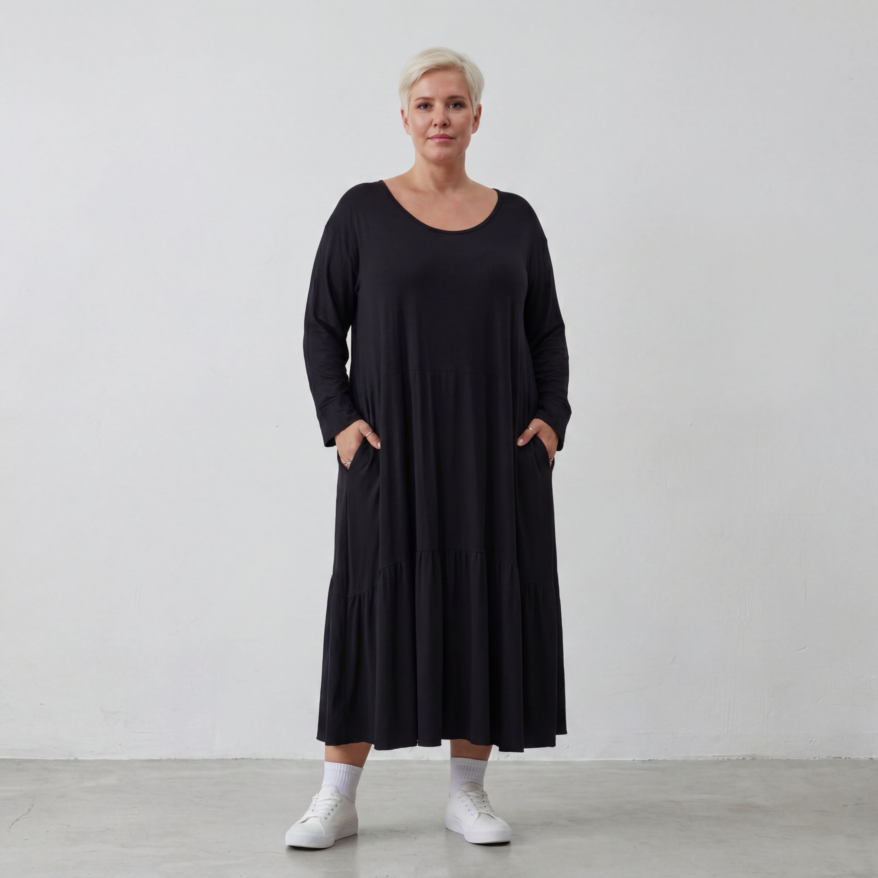 AKH Basics · Jurk · Skye · 6712 · Zwart