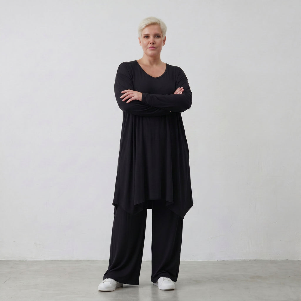 AKH Basics · Shirt · Skye · 2030 · Zwart