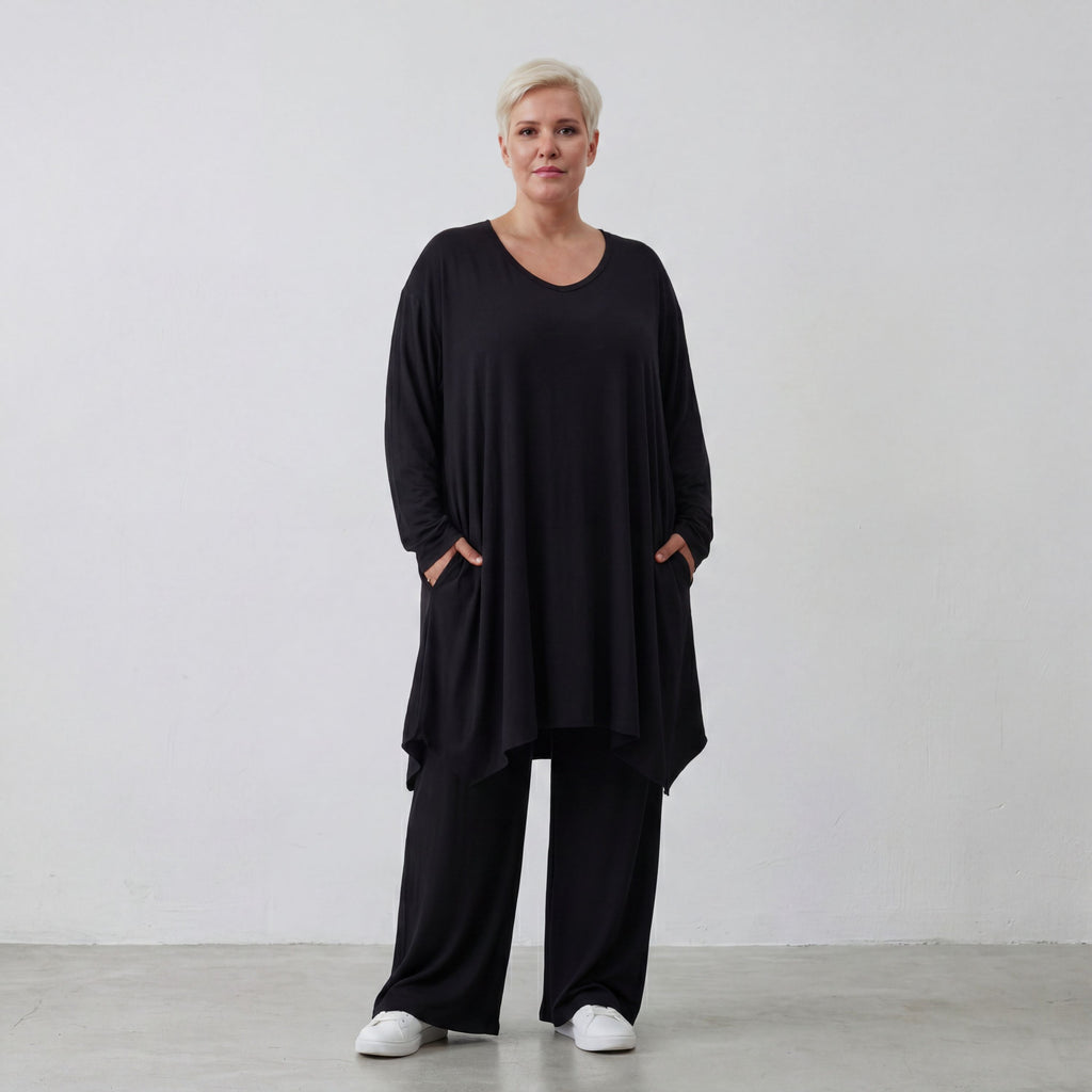 AKH Basics · Shirt · Skye · 2030 · Zwart