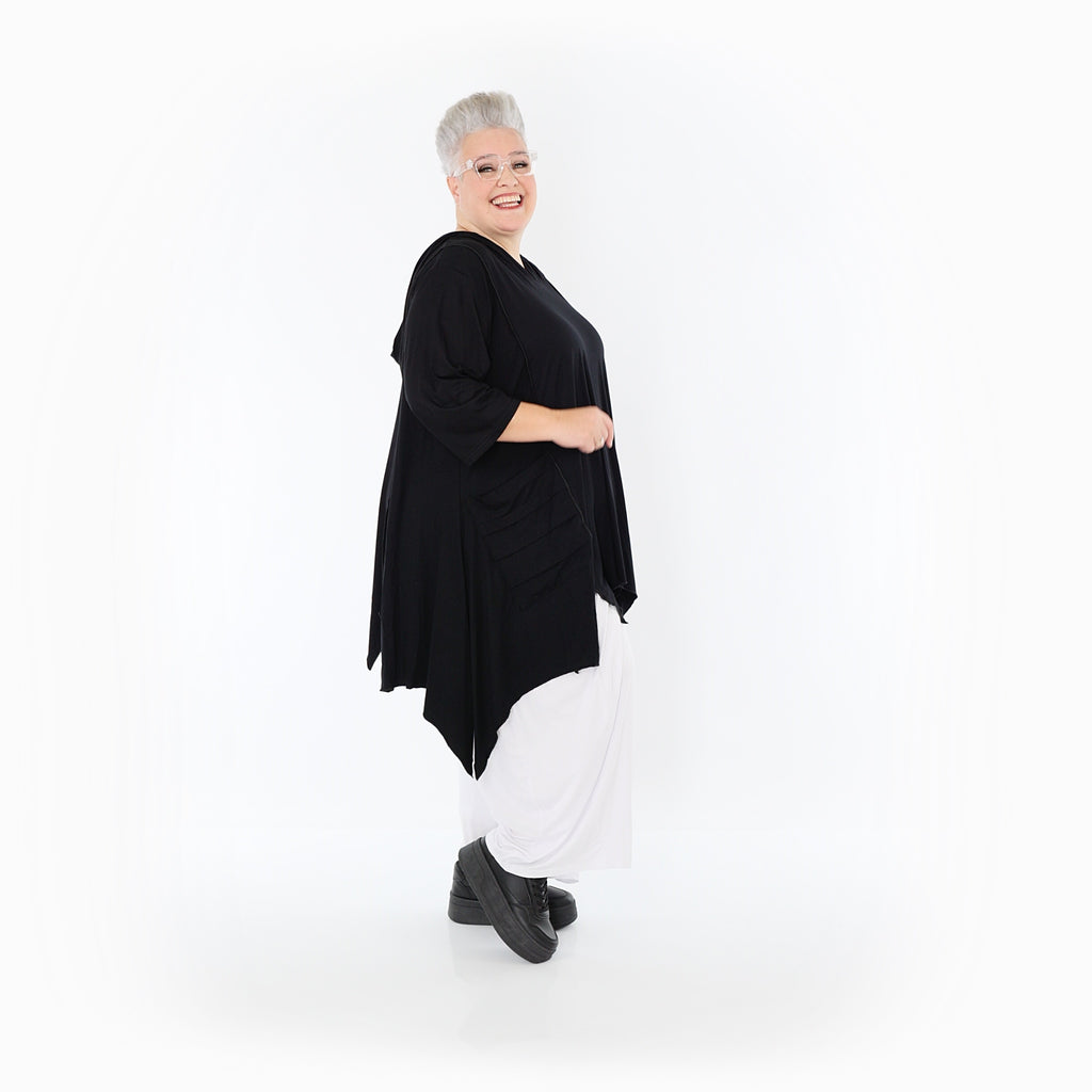 AKH Fashion 6448 Grande Chemise, Noir