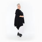 AKH Fashion 6448 Grande Chemise, Noir
