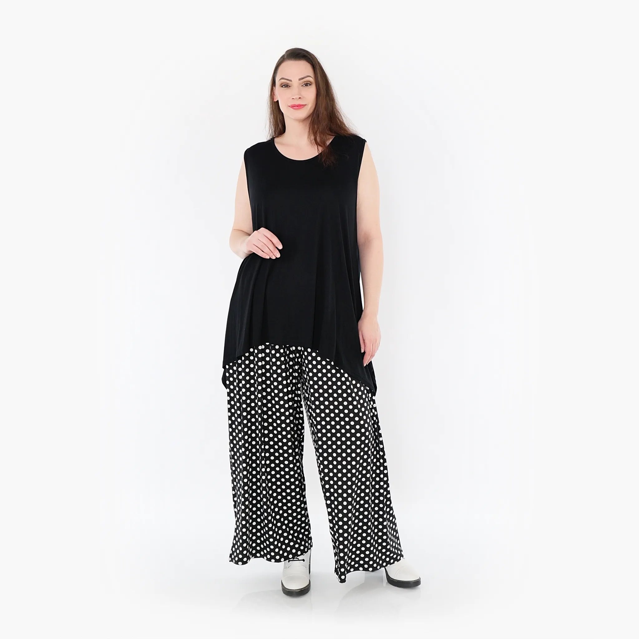 AKH Fashion Hose 6720 Perle, Schwarz/Weiß