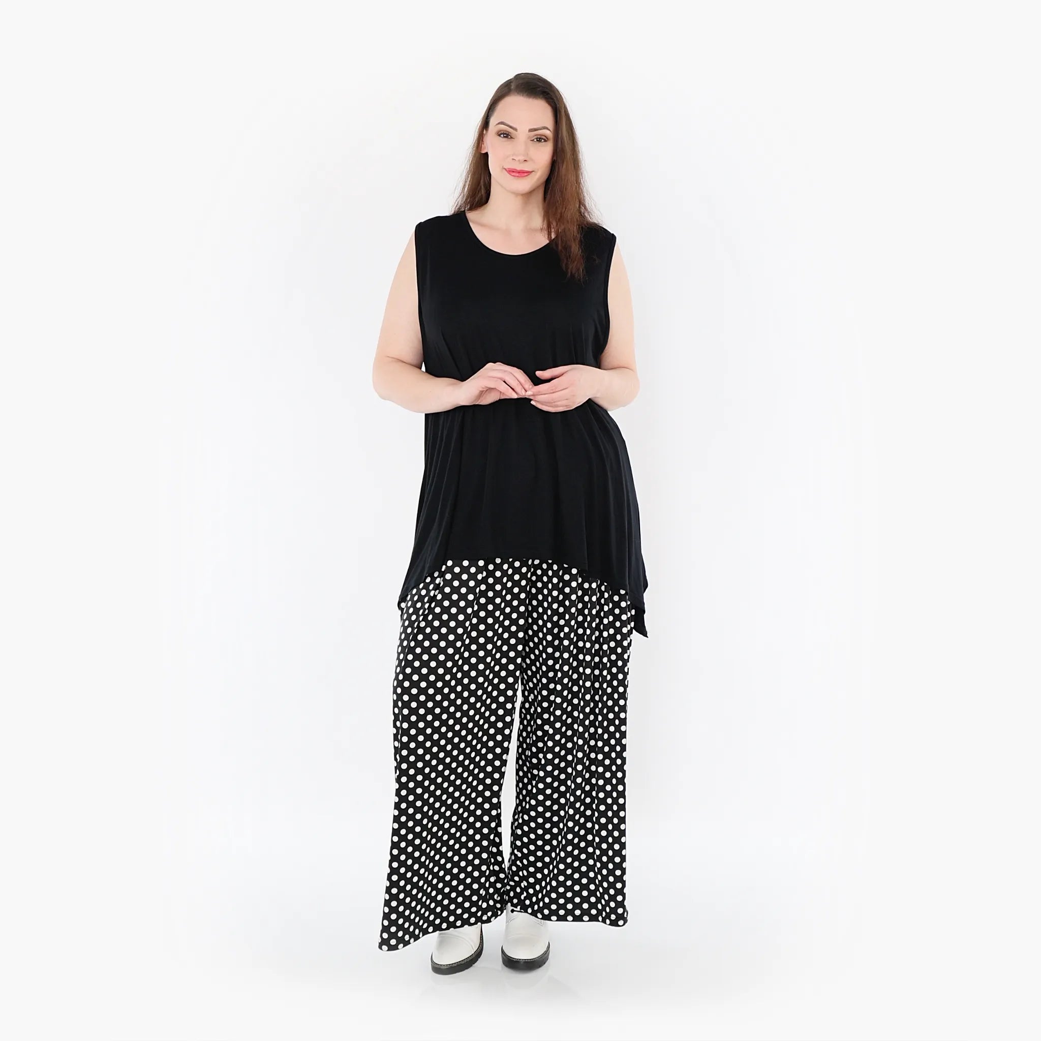 AKH Fashion Hose 6720 Perle, Schwarz/Weiß
