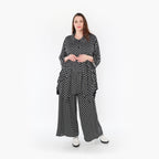 AKH Fashion Jacke 6842 Perle, Schwarz/Weiß